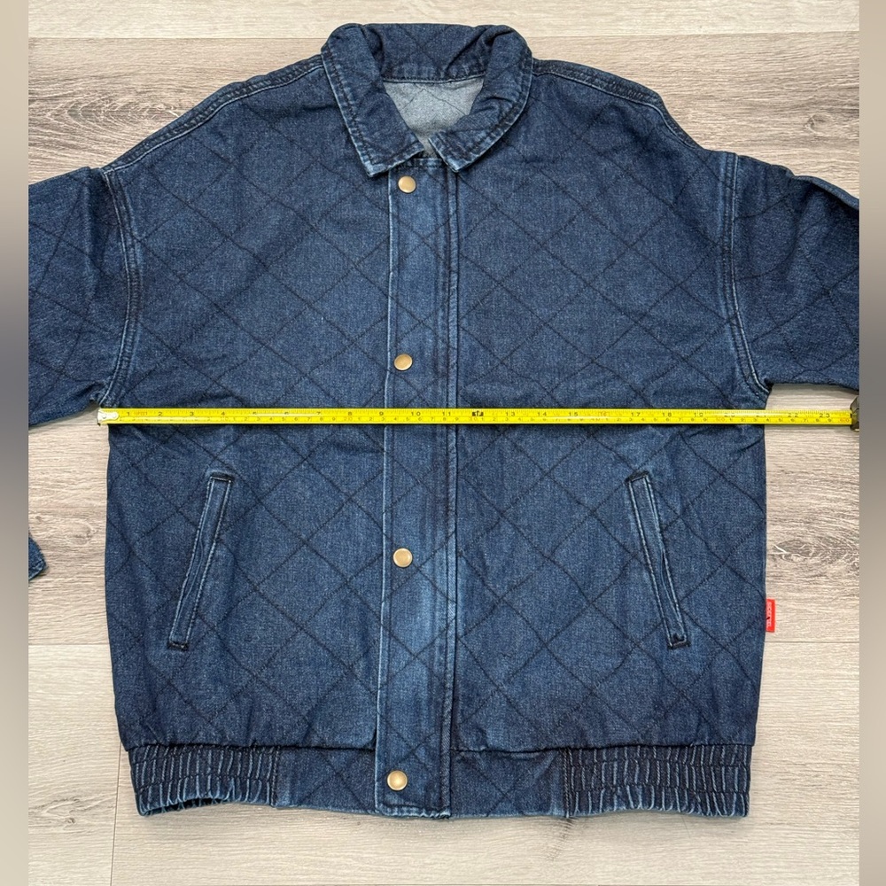 Quilted Denim Jean Jacket Brand New. Women’s medium - Picture 7 of 9